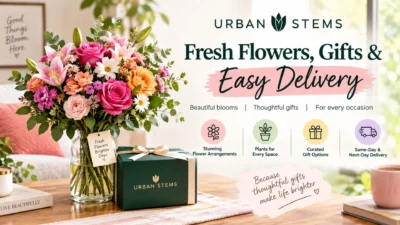Urban Stems fresh flowers, gifts, and easy delivery