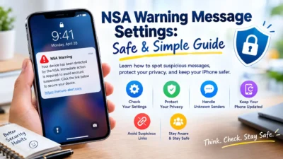 NSA warning message settings guide for safer iPhone messaging and privacy