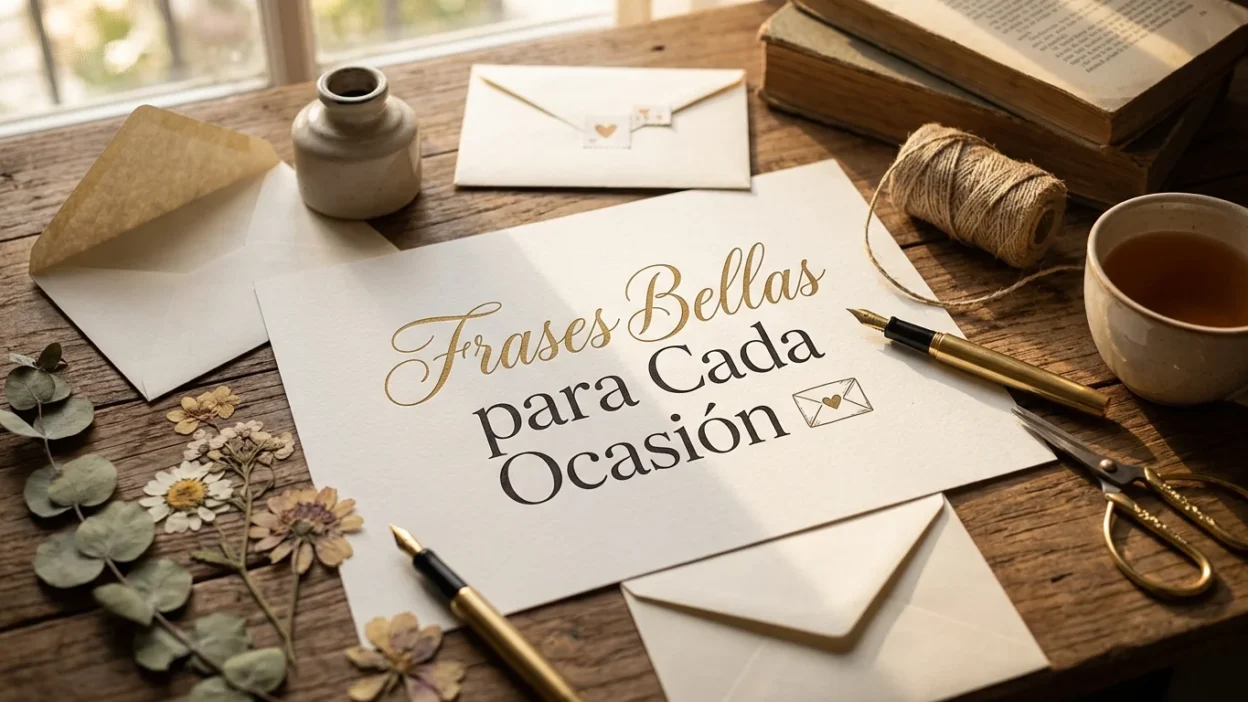Message in Spanish with beautiful phrases for love, friendship, and everyday occasions