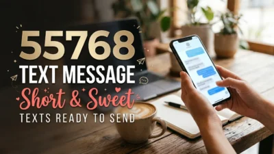 55768 text message guide with short and sweet texts ready to send