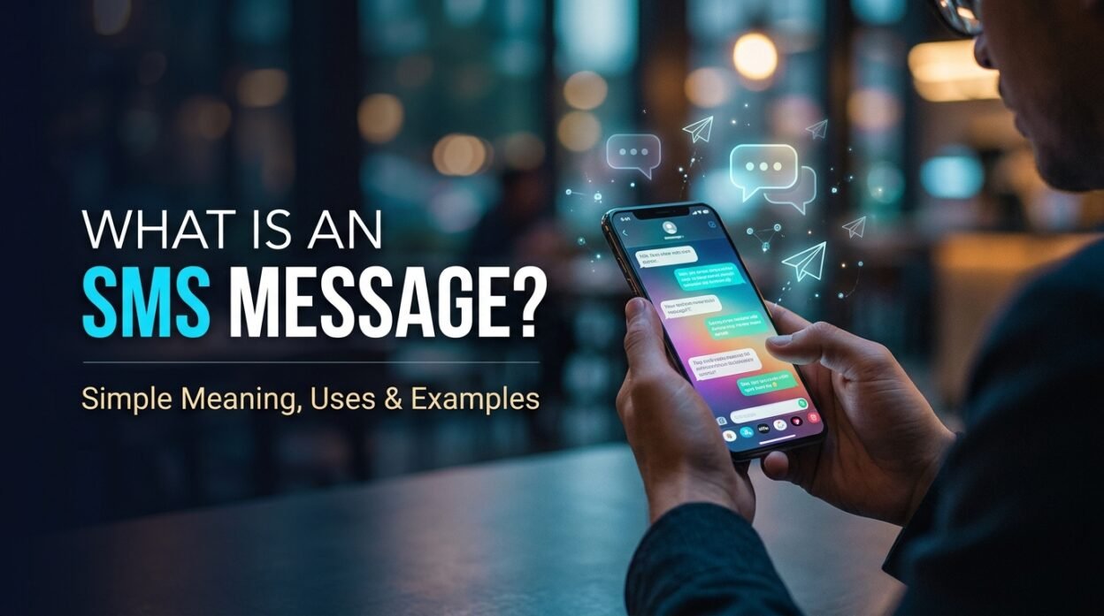 What is an SMS message explained with simple meaning, common uses, and examples